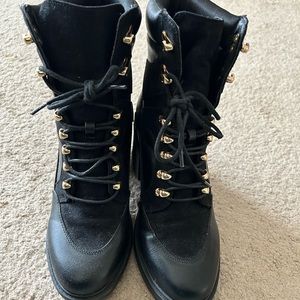 JustFab Combat Boots